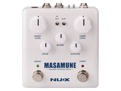 NUX NBK-5 Verdugo Series analoge compressor/ boost MASAMUNE Effectpedaal