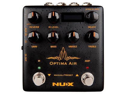 NUX NAI-5 Verdugo Series Dual Acoustic simulator OPTIMA AIR Effectpedaal