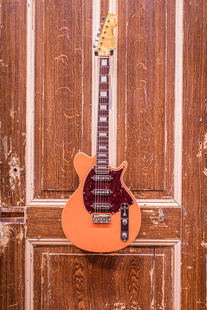 Vintage REVO Series 'Vision' Trans Orange Elektrische gitaar