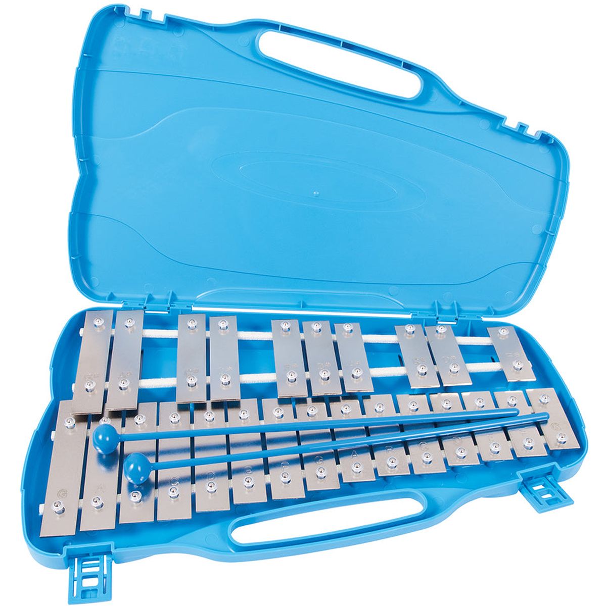 PP G5 G7 25 Note Glockenspiel Silver Keys