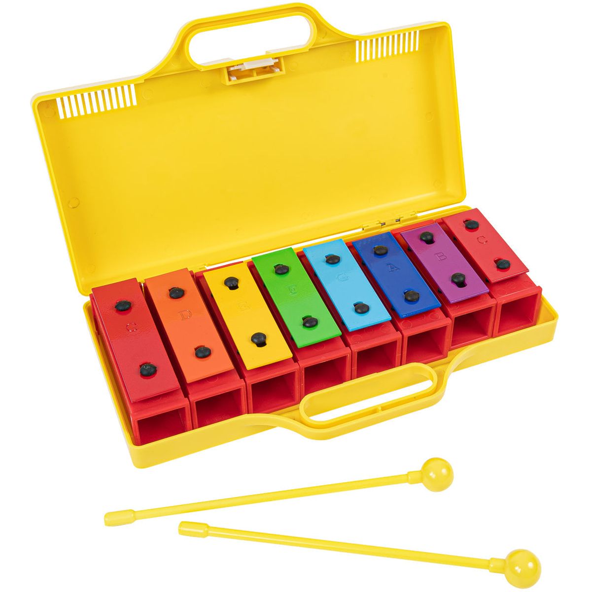 PP Chime Bars 8 Notes - Coloured Keys