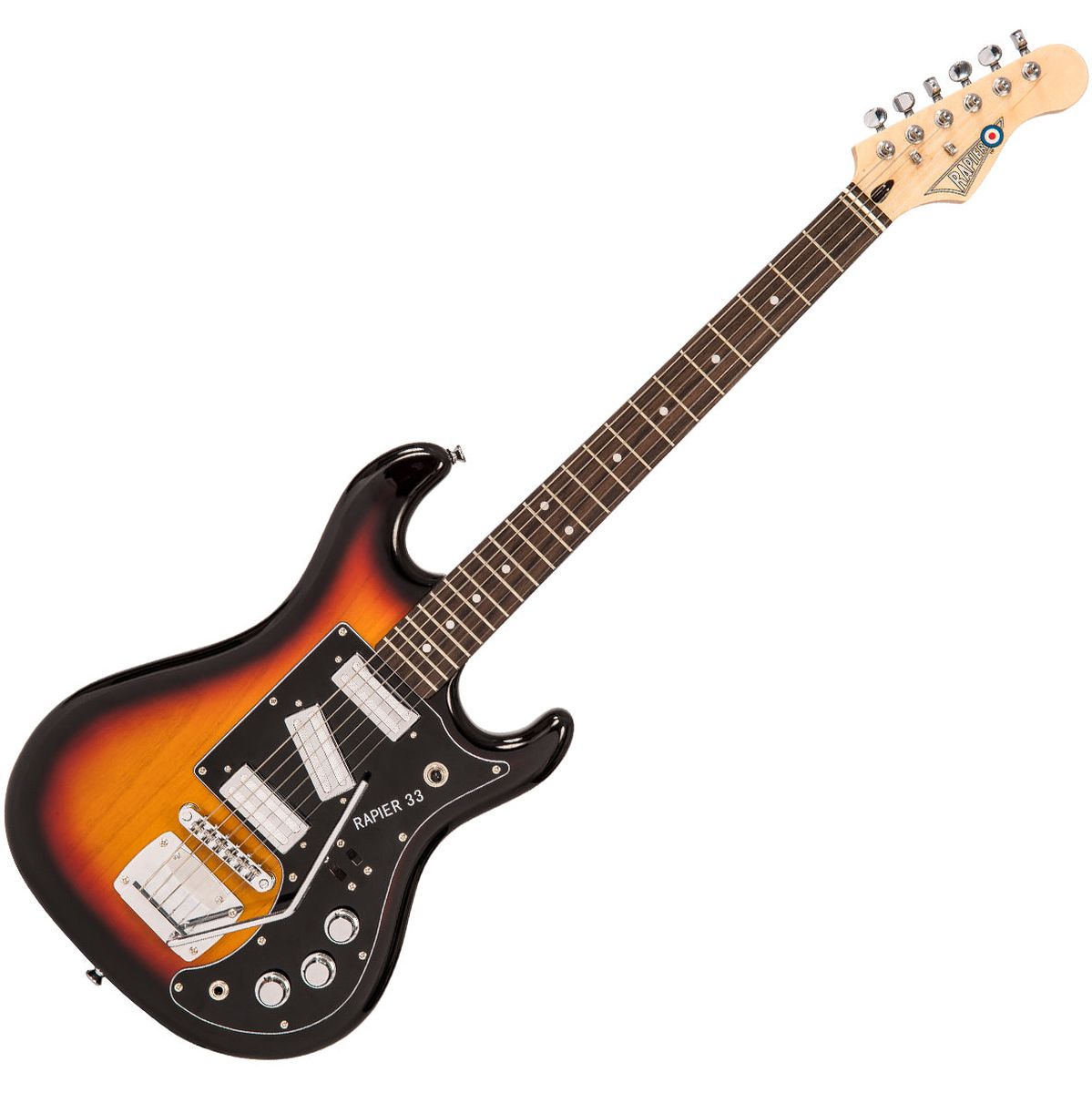 Rapier 33 Electric Guitar ~ 3 Tone Sunburst