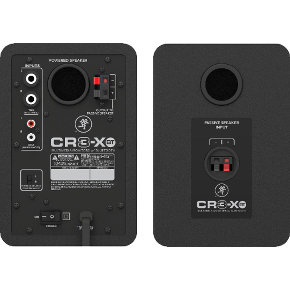 Mackie CR3-XBT Actief 50W 3" Bluetooth (Per Pair)