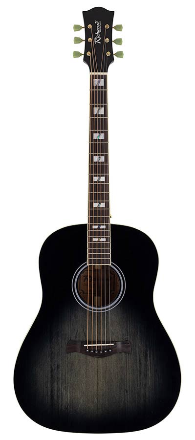 Richwood HSDS-42-TBK Heritage Series Handmade Dreadnought Westerngitaar