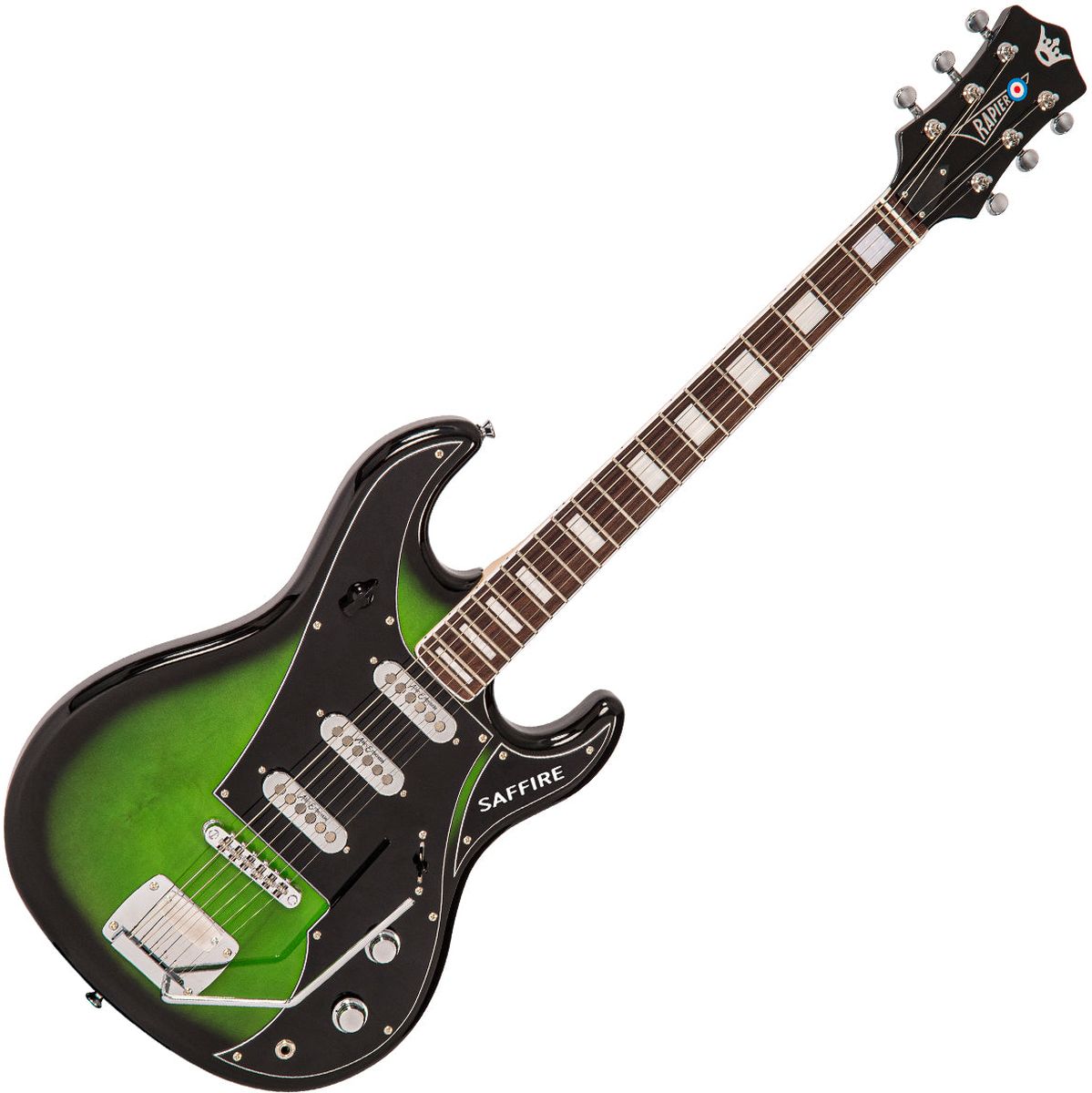 Rapier Saffire 6 Electric Guitar - Greenburst