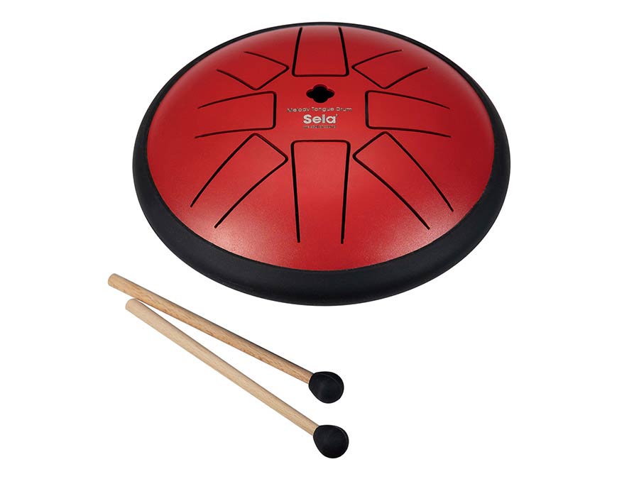 Sela 362 Tongue drum 6" F Minor Red