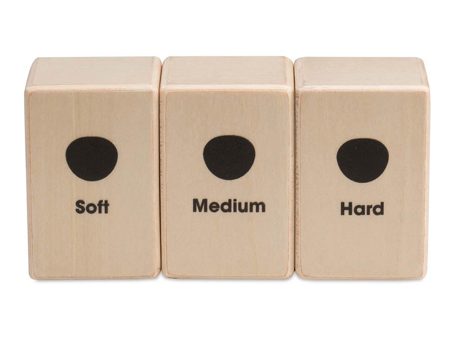 Sela 108 Mini Cajon Shaker Set (Soft, Medium, Hard)