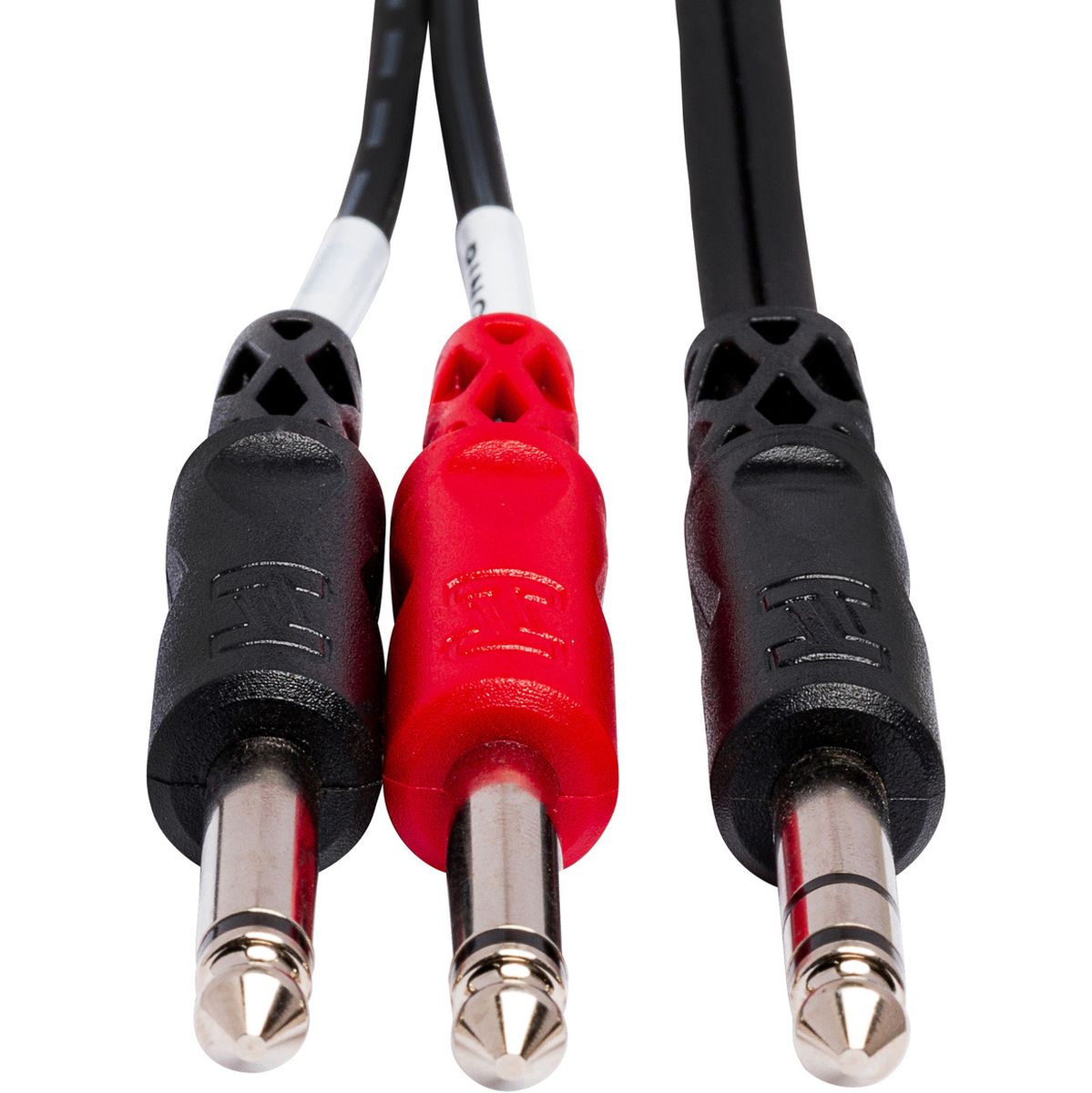 Hosa STP-201 Insert Cable 1/4 In TRS To Dual 1/4 In TS 1 M