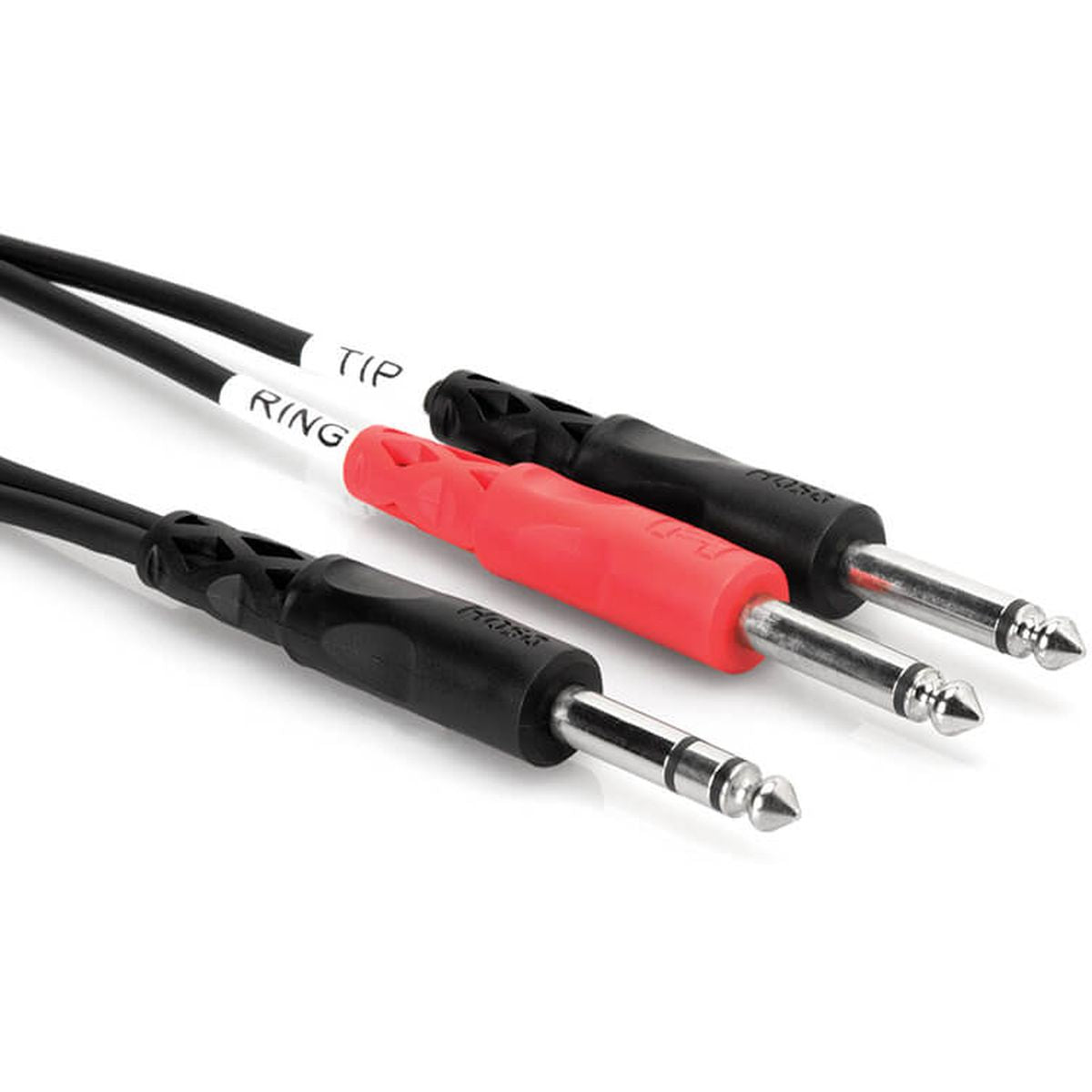 Hosa STP-204 Insert Cable 1/4 In TRS To Dual 1/4 In TS 4 M