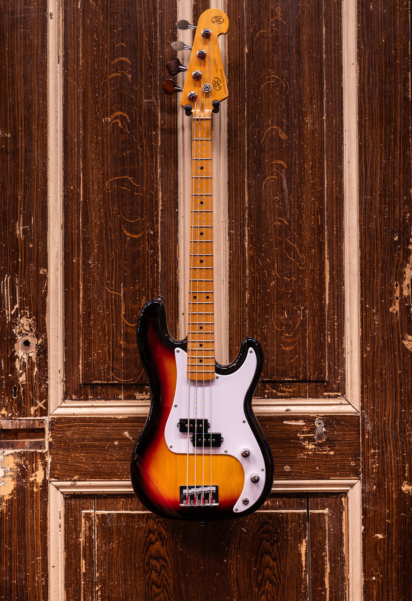SX Retro Series 3/4 Vintage P-bass Basgitaar