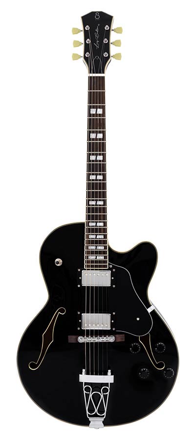 Sire Guitars H7F/BK Black Archtop Elektrische gitaar