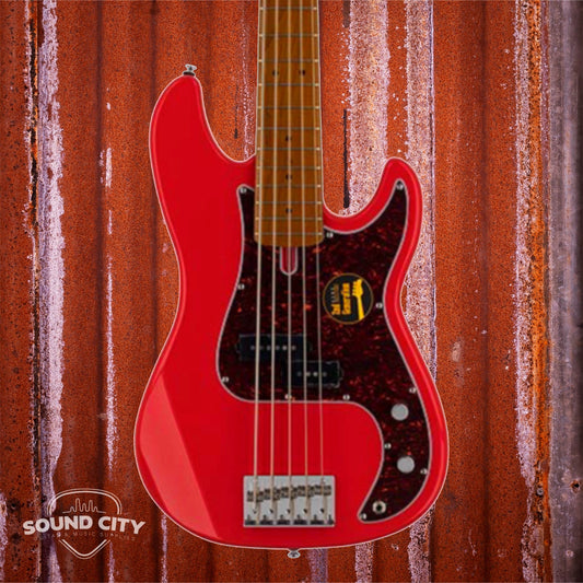 Sire Basses P5 A5/DRD Dakota Red Basgitaar