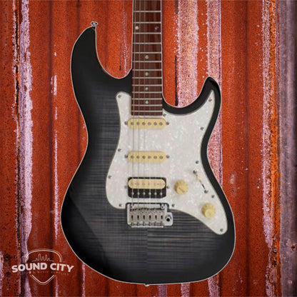Sire Guitars S7FM/TBK Transparent Black Elektrische gitaar