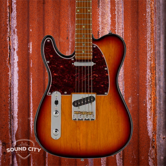 Sire Guitars T7L/3TS 3-Tone Sunburst Lefty Elektrische gitaar