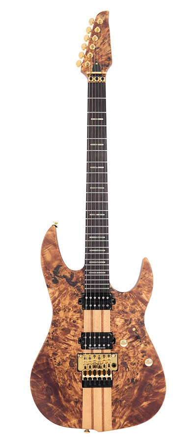 Sire Guitars X10/NTS Burl Neck-trough Elektrische gitaar