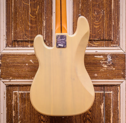 Squier 40th Ann. Precision Bass Satin Vintage Blonde Basgitaar (occasion)