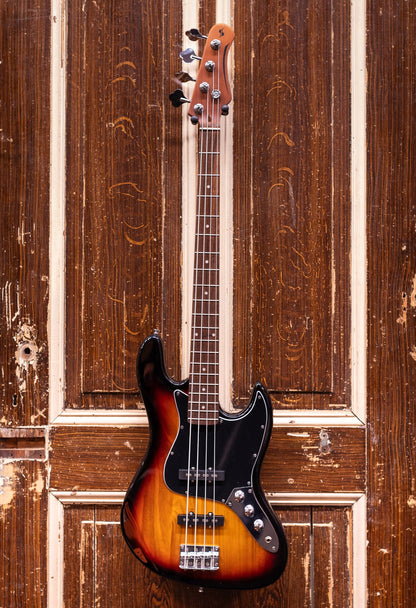 Stagg SBJ-30 SB Sunburst J-model Basgitaar