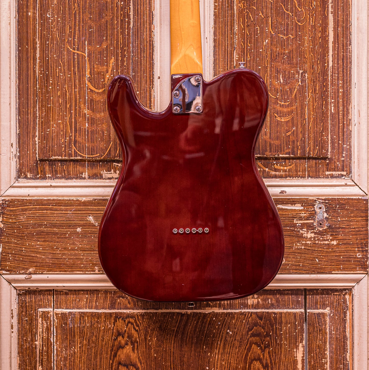 Vintage V72 ReIssued Custom Flame Tobacco Burst Elektrische gitaar