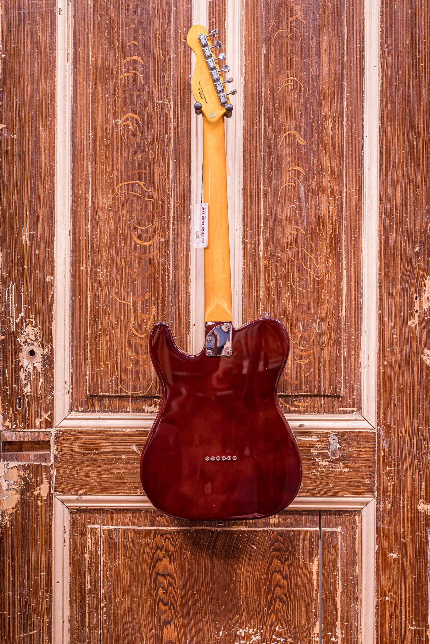 Vintage V72 ReIssued Custom Flame Tobacco Burst Elektrische gitaar