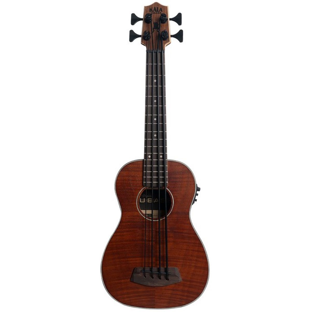 Kala Exotic Mahogany Left-Handed Acoustic-Electric U-BASS
