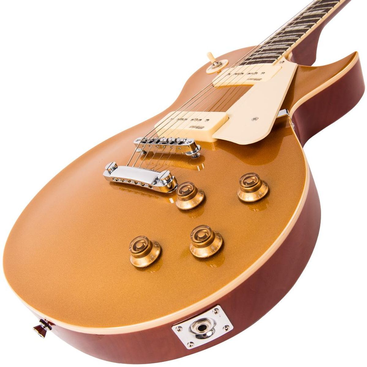 Vintage Electric Guitar-Gold Top