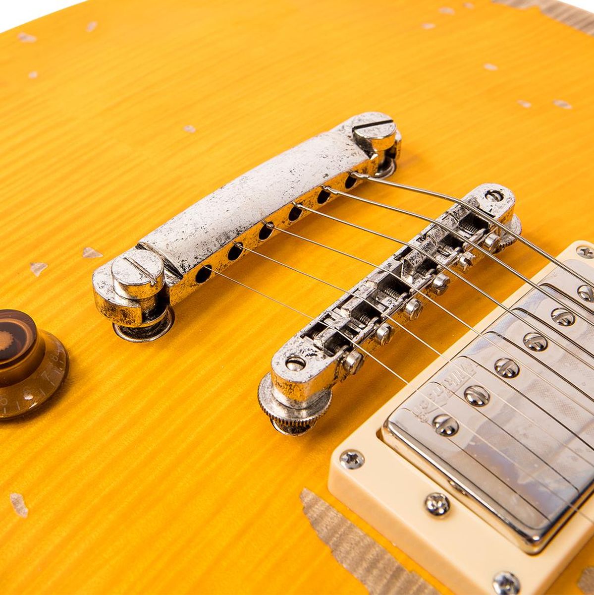 Vintage V100 Icon - Distressed Lemon Drop