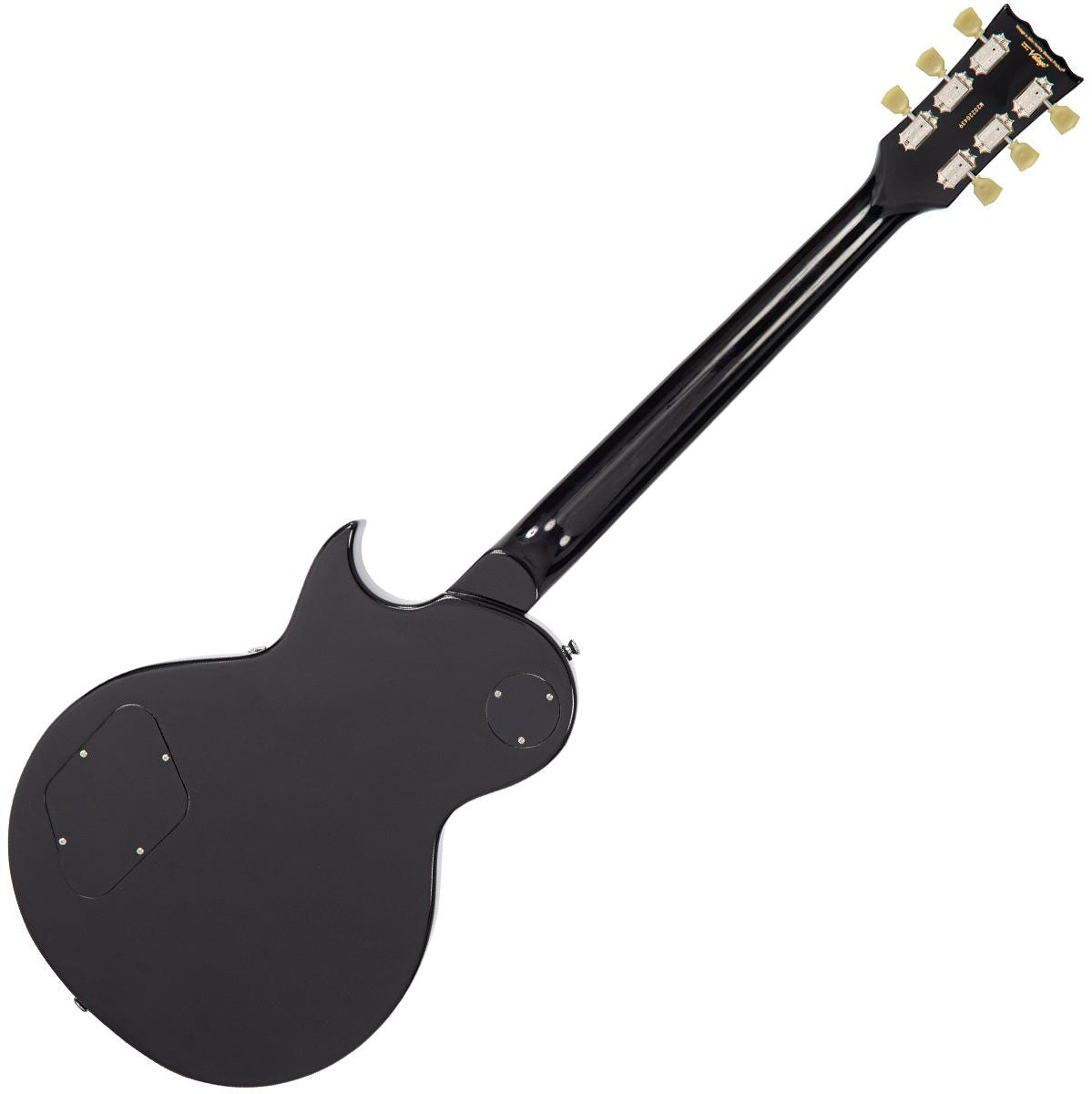 Vintage Electric Guitar-Twin Soapbar - Gloss Black