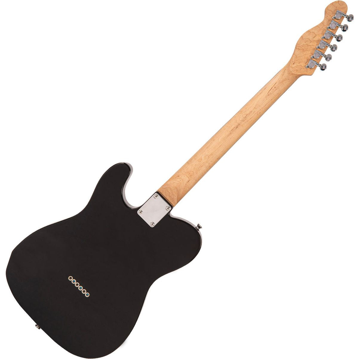 Vintage V20 Coaster Series Electric Guitar - Gloss Black