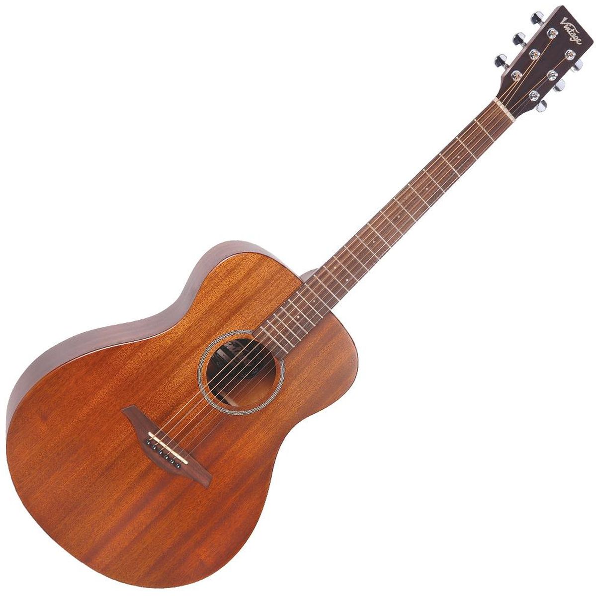 Vintage Folk Guitar-Solid Top-Mahogany Series
