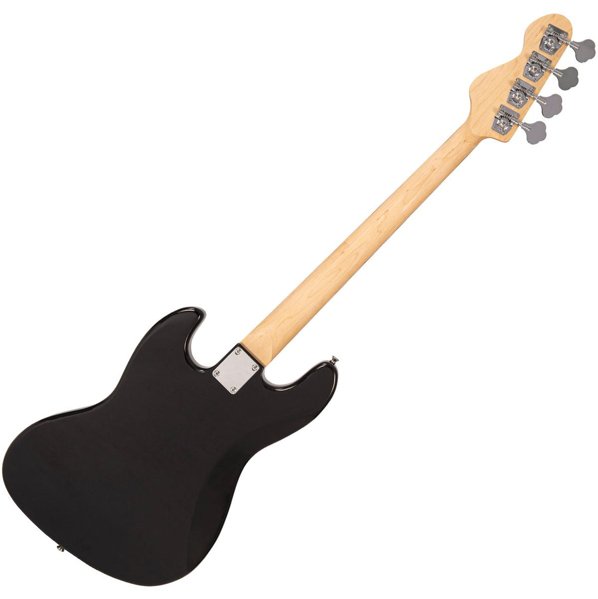 Vintage V49 Coaster Series Bass Guitar - Gloss Black