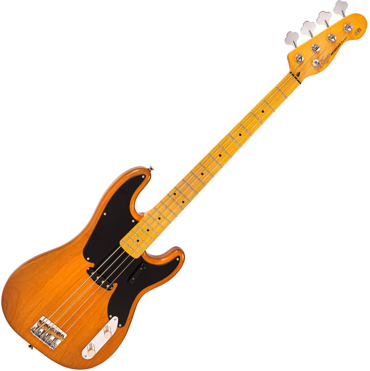 Vintage V51 Bass Guitar - Vintage Blonde