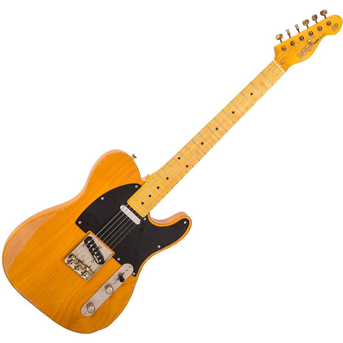 Vintage V52 Icon - Distressed Butterscotch