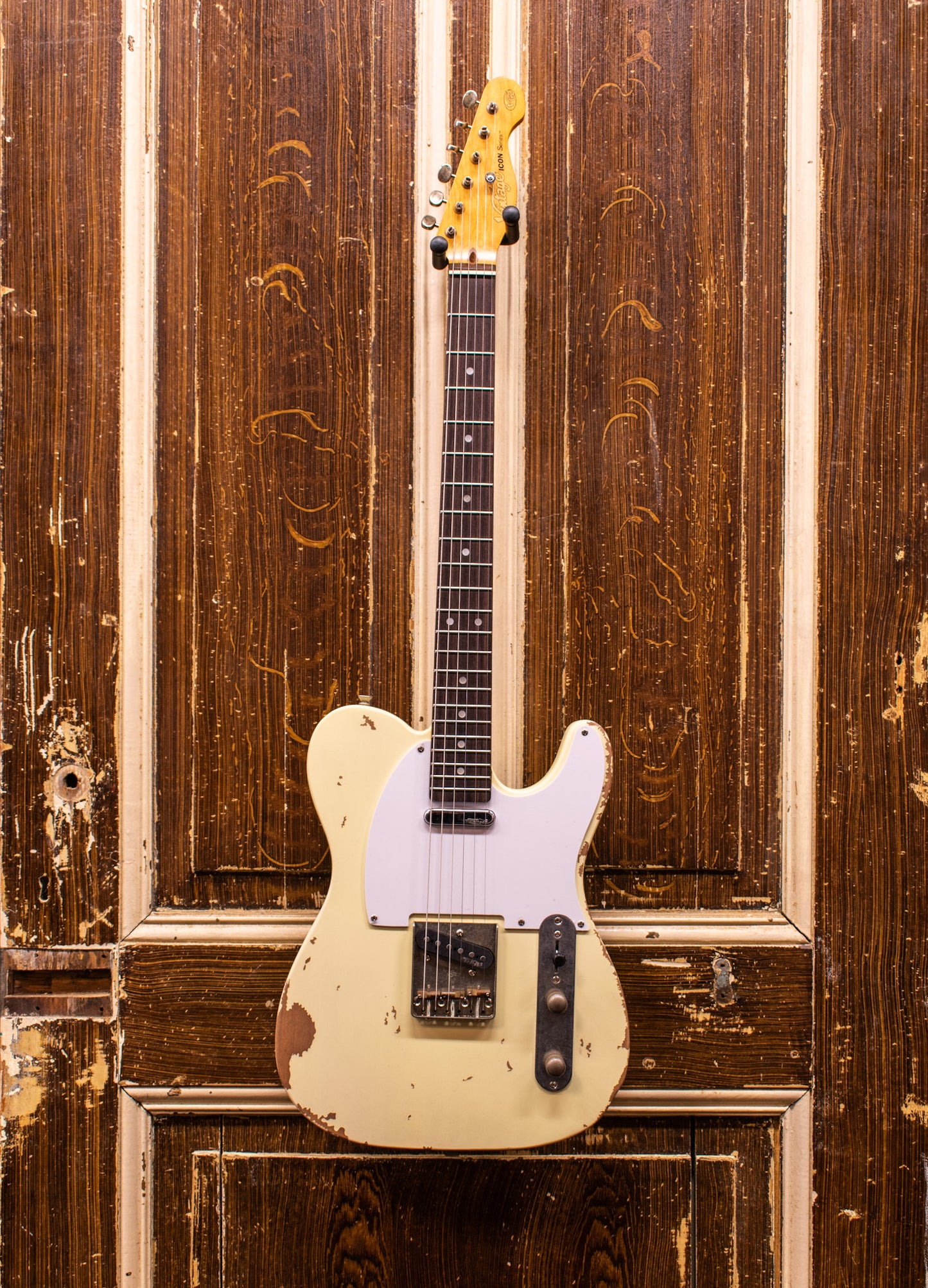 Vintage V62 Icon Series Ash Blonde Elektrische Gitaar