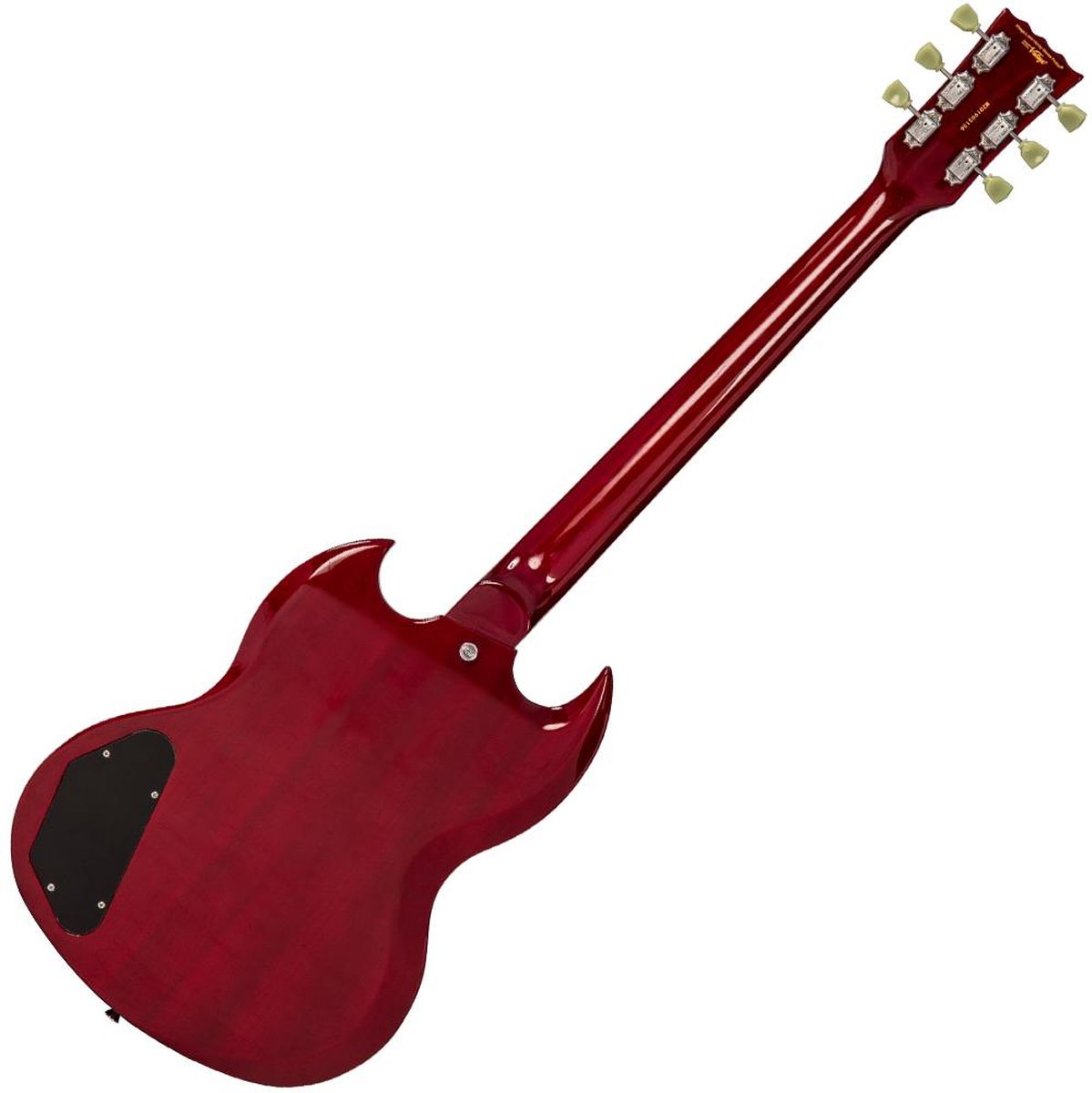 Vintage VS6 Guitar Wvibrola Tailpiece - Cherry Red