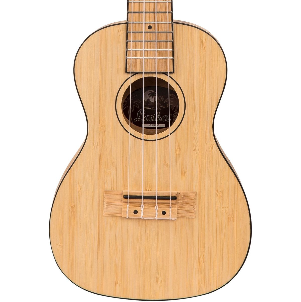 Laka Bamboo Series Ukulele &amp; Bag - Concert