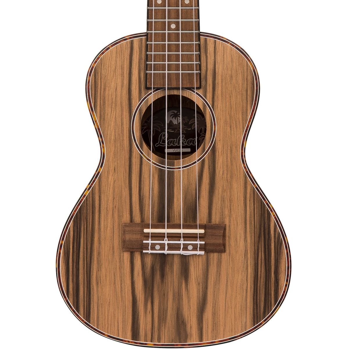 Laka Walnut Series Ukulele &amp; Bag - Concert