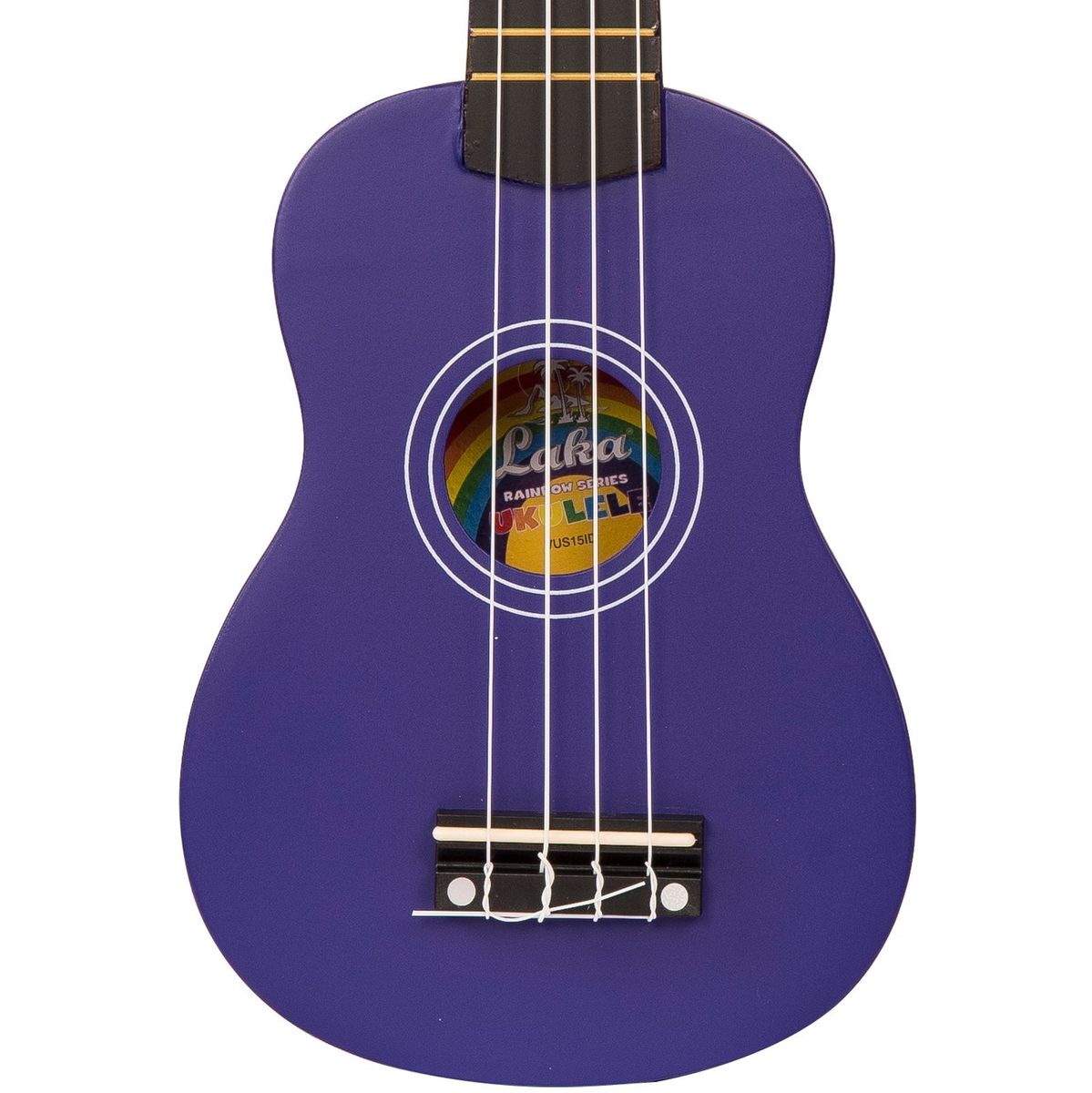 Laka Rainbow Series Ukulele &amp; Bag - Indigo