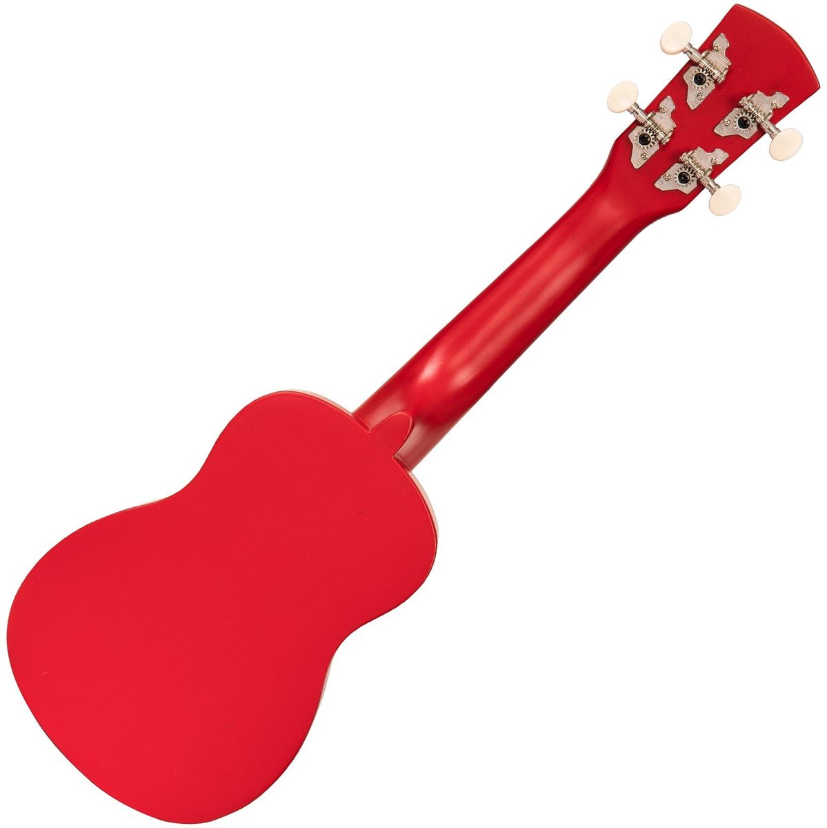 Laka Rainbow Series Ukulele &amp; Bag - Red