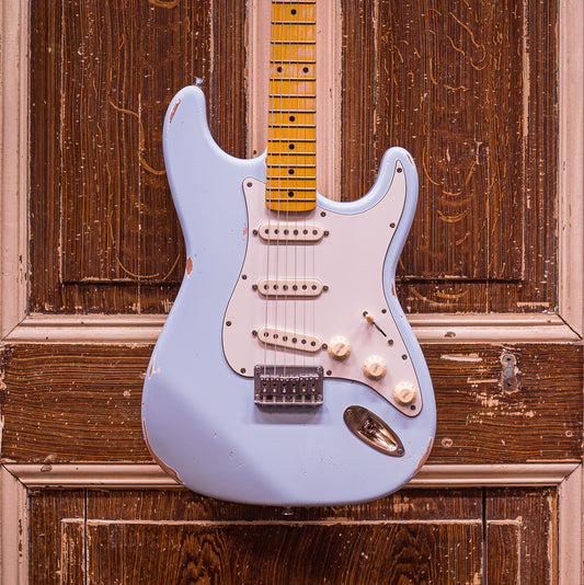 VerboomGuitars S-model Daphne Blue Elektrische Gitaar (MADE IN GRONINGEN)