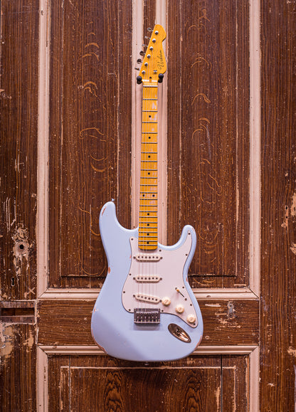 VerboomGuitars S-model Daphne Blue Elektrische Gitaar (MADE IN GRONINGEN)