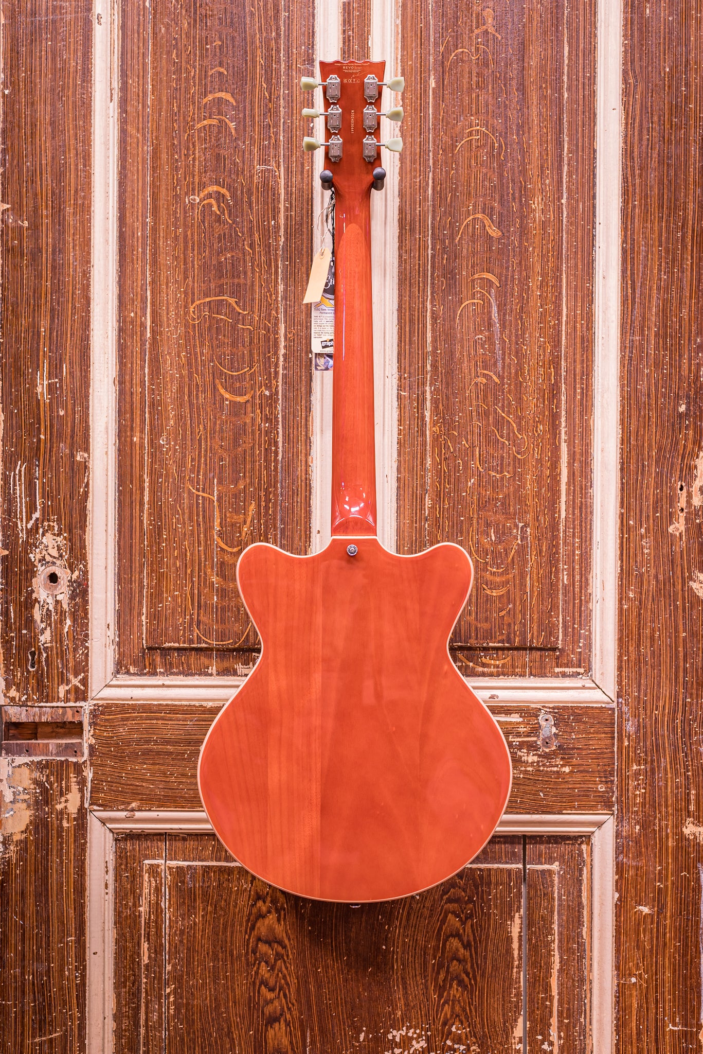 Vintage REVO Series 'Superthin' Natural Elektrische gitaar
