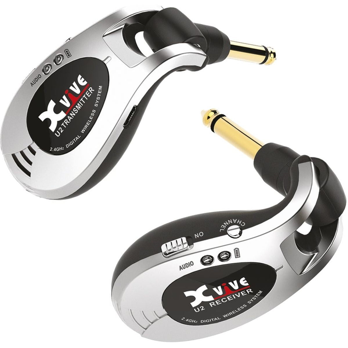 Xvive Wireless Guitar System - Silver