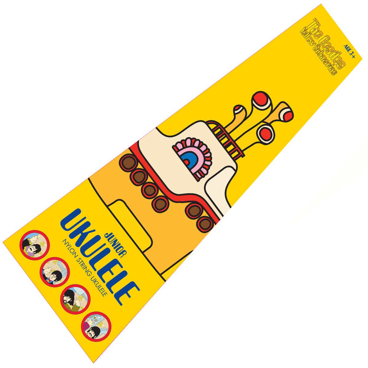 The Beatles Yellow Submarine Ukulele - Yellow