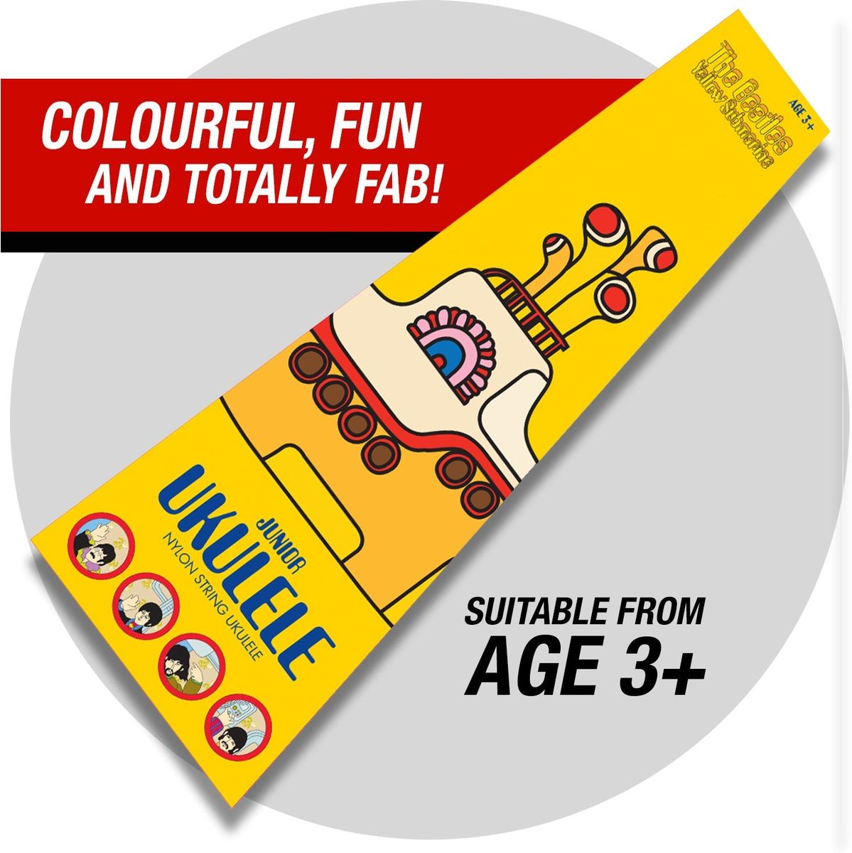 The Beatles Yellow Submarine Ukulele - Characters