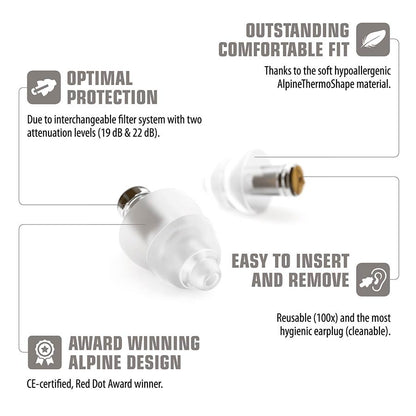 ALP-MS Alpine Hearing Protection MusicSafe