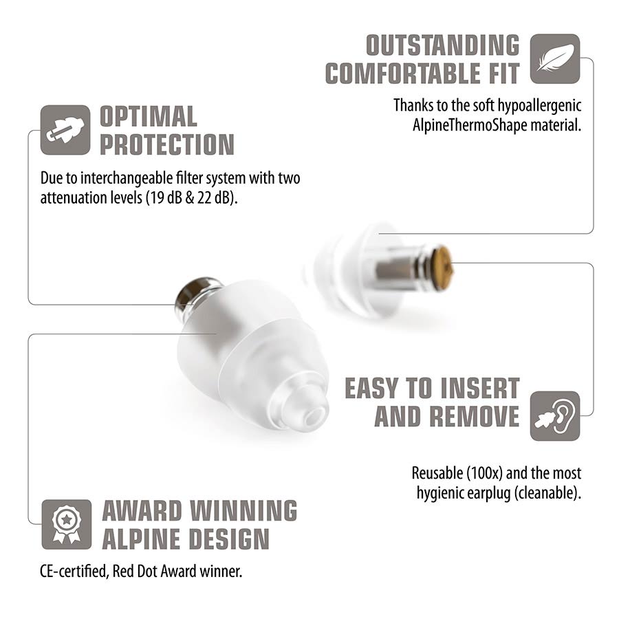 ALP-MS Alpine Hearing Protection MusicSafe
