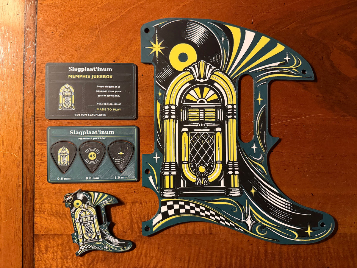 Memphis Jukebox – Custom Slagplaat van Slagplaat’inum