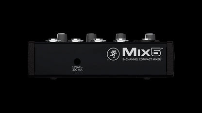 Mackie MIX5 Compact 5 kanalen mixer