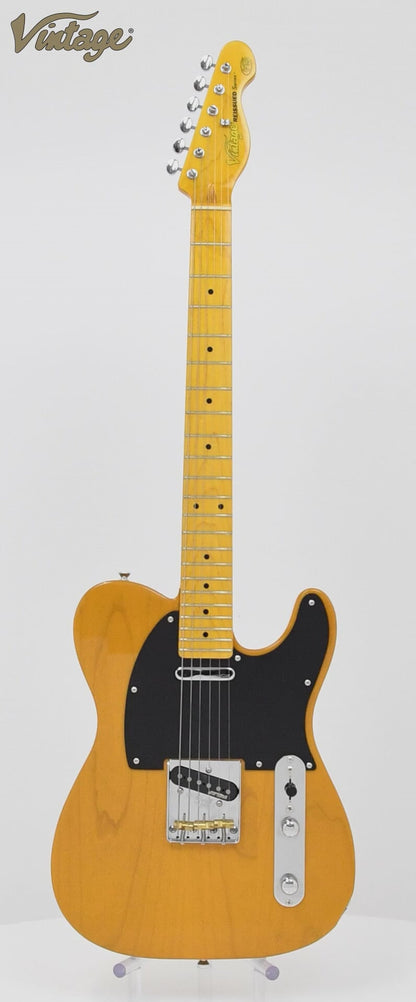 Vintage V52BS Butterscotch elektrische gitaar
