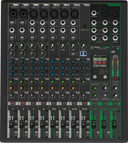 Mackie PROFX12V3+ Mengtafel